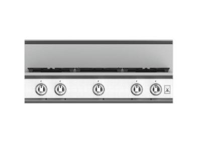 36" Hestan KRT Series 5-Burner Rangetop with Natural Gas in Froth - KRT365-NG-WH