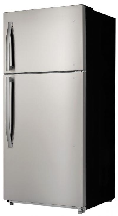 30" Danby 18 Cu. Ft. Top Mount Refrigerator In Stainless Steel - DFF180E2SSDB