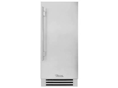 15" True Residential Stainless Solid Door Clear Ice Machine - TUI-15-R-SS-D