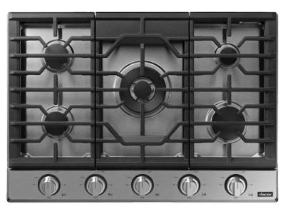 30" Dacor Transitional Style Gas Cooktop with Heat Resistant ,Wi-fi  - DTG30P875NS
