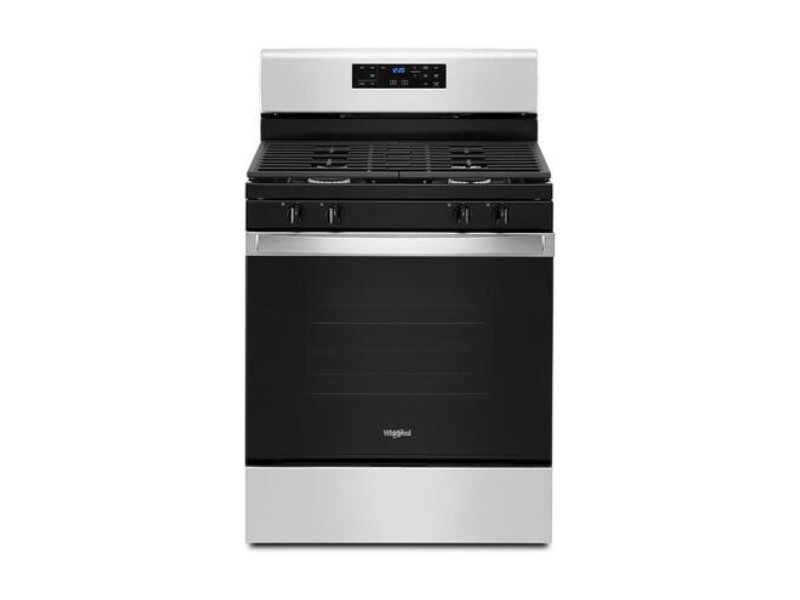Whirlpool gas range clearance stainless steel