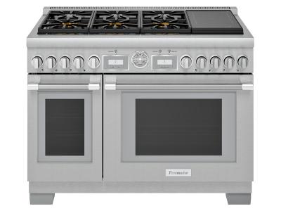 48" Thermador Pro-Grand Freestanding Dual-Fuel Range - PRD486WIGC