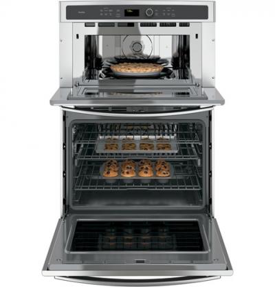 30" GE Profile Built-In Combination Convection Microwave/ True European Convection Oven - PT7800SHSS