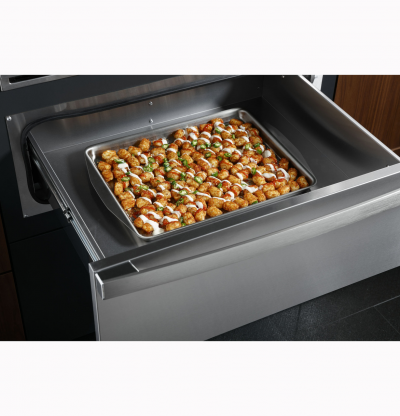 30" GE Profile Warming Drawer In Stainless Steel - PTW9000SPSS