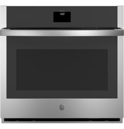 30" GE 5.0 Cu. Ft. Electric Convection Self-Cleaning Single Wall Oven - JTS5000SNSS