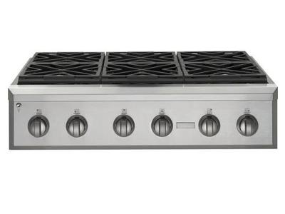 36" Monogram Pro Rangetop with 6 Burners - ZGU366NPSS