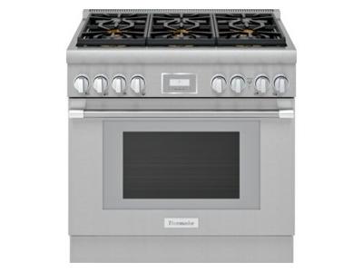 36" Thermador Professional Series Pro Harmony Standard Depth All Gas Range - PRG366WH