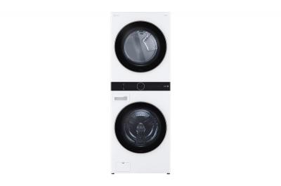 27" LG Single Unit Front Load WashTower With Centre Control Washer And Electric Dryer - WKE100HWA