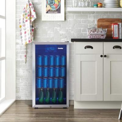18" Danby 3.1 cu.ft Capacity 117 Can Capacity Beverage Center - DBC117A1BSSDB-6