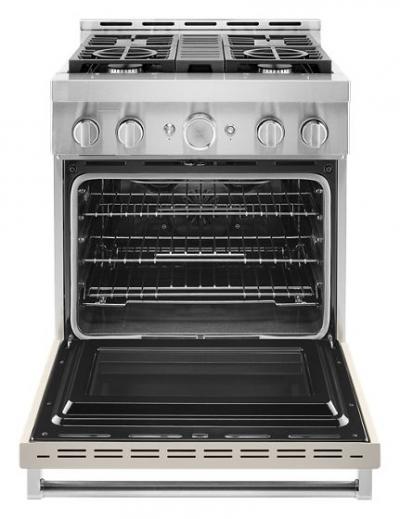 30'' KitchenAid 4.1 Cu. Ft. Smart Commercial-Style Gas Range With 4 Burners - KFGC500JMH