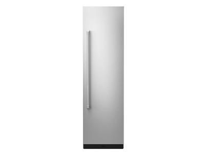 24" Jenn-Air 13 Cu. Ft. Panel-Ready Built-In Column Freezer With Right Swing - JBZFR24IGX