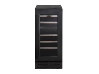 15" Marathon Built-in Dual Zone Wine Cooler in Black Stainless Steel - MWC28-DBLS