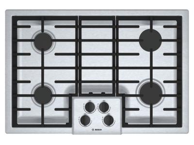 31" Bosch 500 Series Gas Cooktop With 4 Burner - NGM5056UC