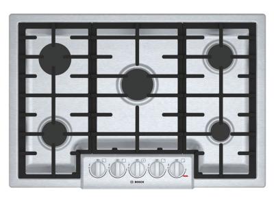 31" Bosch 800 Series Gas Cooktop With 5 Burner - NGM8056UC