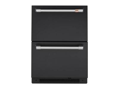 24" Café  5.7 Cu. Ft. Built-In Dual-Drawer Refrigerator - CDE06RP3ND1