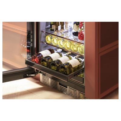 24" Café 5.1 Cu. Ft. Beverage Center in Platinum Glass - CCR06BM2PS5
