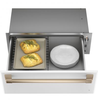 30" Cafe Warming Drawer in Matte White - CTW900P4PW2