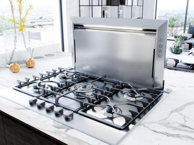 36" Zephyr Designer Collection Lift Downdraft Hood in Stainless Steel - DLI-E36ASX