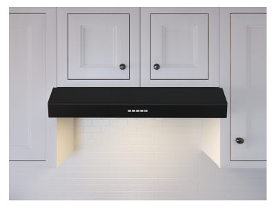 36" Zephyr Core Collection Breeze II Under Cabinet Range Hood in Black - AK1236CB