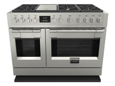 48" Fulgor Milano Sofia Series Freestanding Professional Gas  - F6PGR486GS2