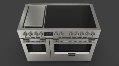 48" Fulgor Milano Sofia 600 Series Freestanding Professional Induction Range - F6PIR485GS1