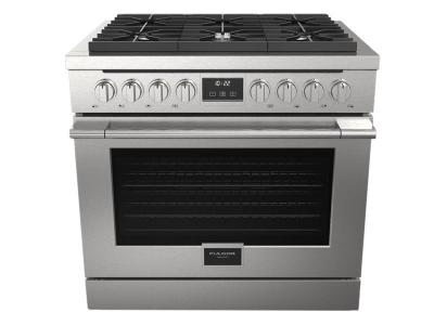 36" Fulgor Milano 400 Series Freestanding Gas Range - F4PGR366S2