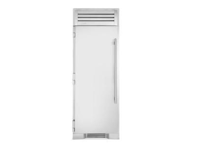 30" True Residential Column Refrigerator With Solid Stainless Steel Door - TR-30REF-L-SS-A
