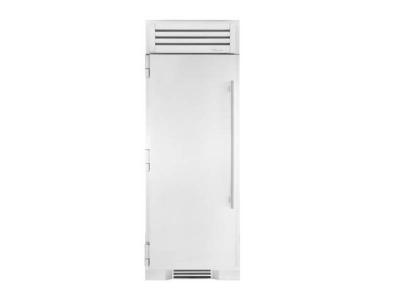 30" True Residential 15.1 Cu. Ft. Column Freezer with Solid Stainless Steel Door - TR-30FRZ-L-SS-A