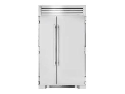 48" True Residential Side by Side Refrigerator With Stainless Solid Door - TR-48SBS-SS-B
