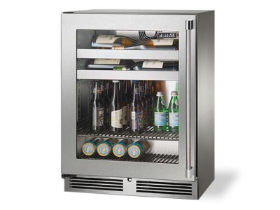 24" Perlick Signature Series Shallow Depth Beverage Center - HH24BM43L