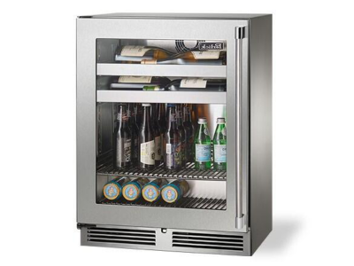 24" Perlick Signature Series Shallow Depth Beverage Center - HH24BM43LL