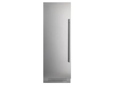 30" Fulgor Milano Stainless Steel Exterior Built-in Freezer - F7SFC30S1-L