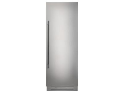 30" Fulgor Milano Stainless Steel Exterior Built-in Fridge Column - F7SRC30S1-R