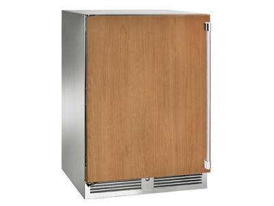 24" Perlick Indoor Signature Series Left-Hinge Undercounter Refrigerator in Solid Panel Ready Door with Door Lock - HP24RS42LL