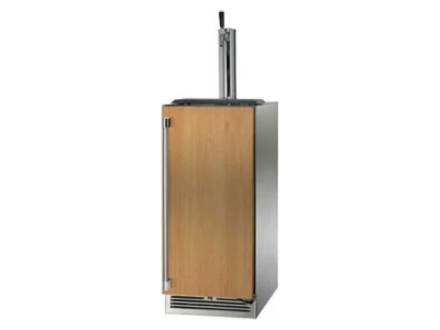 15" Perlick Indoor Signature Series Right-Hinged Beverage Dispenser in Solid Panel Ready Door - HP15TS42RL1