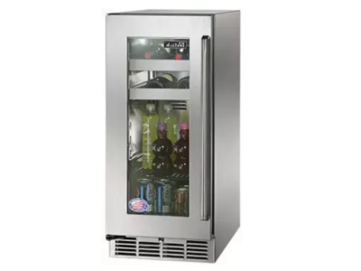 15" Perlick Signature Series Built-in Undercounter Beverage Center - HP15BS43L