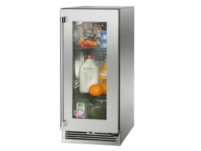 15" Perlick Signature Series Built-In Counter Depth Compact Refrigerator - HP15RS43RL
