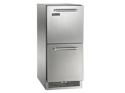 15" Perlick Signature Series Built-in Counter Depth Drawer Refrigerator - HP15RS45DL