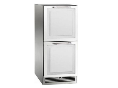 15" Perlick Signature Series Built-in Counter Depth Drawer Refrigerator - HP15RS46DL
