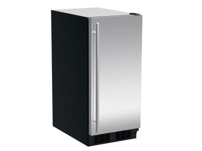 15" Marvel Built-In Crescent Ice Machine With Removable Ice Bin - MLCR215-SS01B