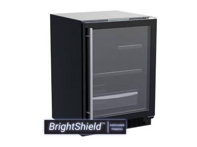 24" Marvel 5.3 Cu. Ft. Refrigerator With Brightshield - MLRE224-BG81A
