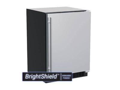 24" Marvel 5.3 Cu. Ft. Refrigerator With Brightshield - MLRE224-SS81A