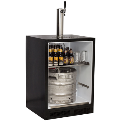 24" Marvel 5.7 Cu. Ft. Built-In Dispenser For Beer Wine And Draft Beverages - MLKR224-SS01A