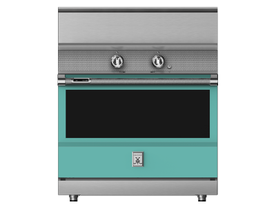 36" Hestan KRI Series Induction Range with 5 Elements in Bora Bora - KRI36-BK-TQ