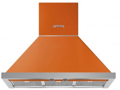 30" SMEG Portofino Wall Mount Chimney Hood - KPF30UOR