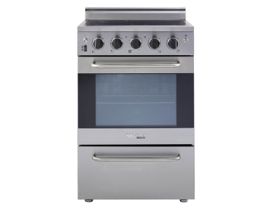 24″ Unique Convection Electric Range in Stainless Steel Finish with 2.3 cu.ft. Capacity  - UGP-24V EC