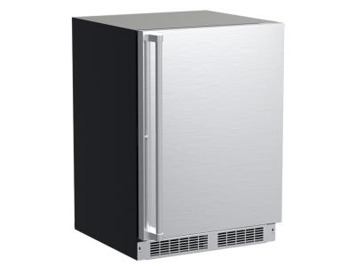 24" Marvel Professional Built-In Refrigerator Freezer With Crescent Ice Maker - MPRI424-SS31A