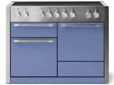 48" AGA Mercury Series 6 Cu. Ft. Slide In Induction Range with Glide Out Broiler System - AMC48IN-CBB