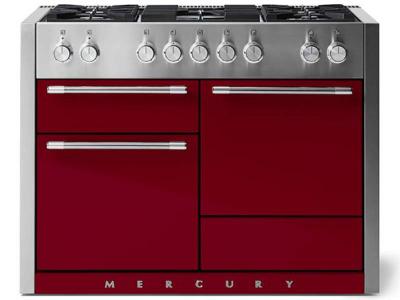 48" AGA Mercury Series 6 Cu. Ft. Slide In Dual Fuel Range with Glide Out Broiler System - AMC48DF-CNB