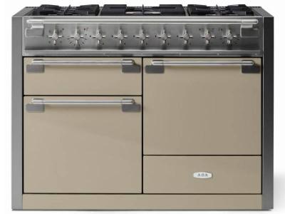 48" AGA Elise Series 6 Cu. Ft. Free Standing Dual Fuel Range - AEL481DFFWN